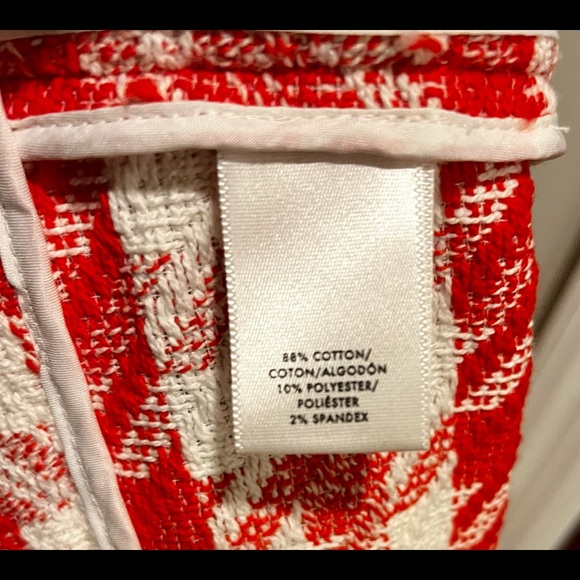 Ann Taylor pink checked tweed jacket, petite large, NWOT - Picture 7 of 7